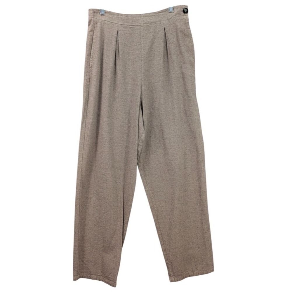 Willow Pants Women's Size XL High Rise Pleated Elastic Waist USA Rayon Blend NWT